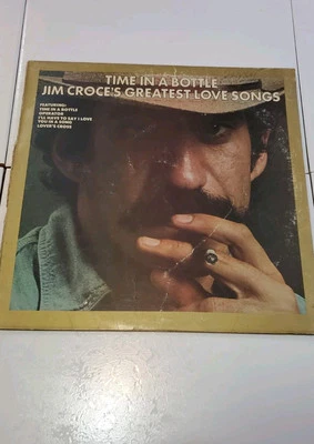 Time In a Bottle Jim Croce's Greatest Love Songs Original Vinyl LP 1976 LIFESONG - Image 1 of 4