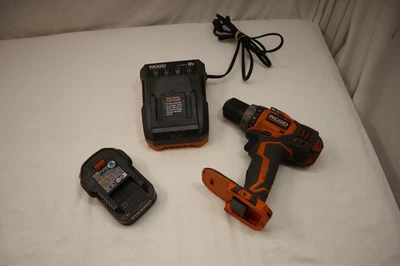 RIDGID 18V CORDLESS VSR 1/2" DRILL KIT , MODEL # R86008VN - Image 1 of 4