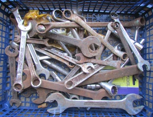 Job lot of Various Spanners Sockets etc Mechanics Tools - Picture 1 of 3