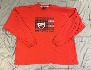 Camiseta De Colección Phat Farm Manga Larga Para Hombre Talla XXXL Logo Clásico Hecha en EE. UU. ¡RARA!! - Imagen 1 de 16