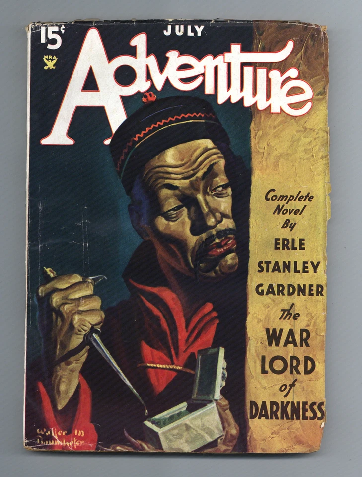 Adventure Pulp/Magazine Vol. 89 #1 GD 1934 - Image 1 of 3