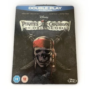 Pirates of the Caribbean On Stranger Tides  Doubleplay Steelbook Blu-ray DVD - Imagen 1 de 5