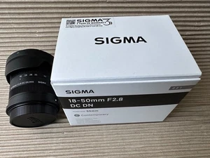 Sigma 18-50mm F2.8 DC DN I C - L Mount - Black Colour in Mint condition - Picture 1 of 9