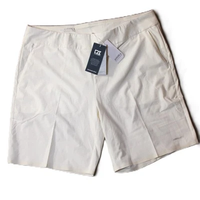 Annika Cutter & Buck Shorts Womens XL CB DryTec 50+ Golf Performance Stretch - Image 1 of 4
