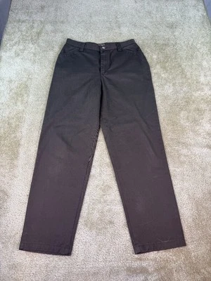Riders By Lee Women's Brown High rise Curvy Casual Pant Size 10 M 30x30 B870 - Image 1 of 4