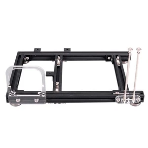 S DIY Open Frame Heat Dissipation Computer PC Case Chassis For ITX SAL - Bild 1 von 10