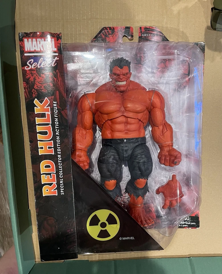 Figura de acción Marvel Select Red Hulk Foto 1 de 1
