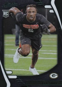 2021 Panini Absolute - Rookies Eric Stokes #175 (RC) Green - Packers - Picture 1 of 2