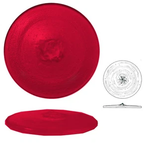 Gepresste Butze, 1 Stk., Ø ca. 80 mm, h am Rand ca. 4 mm & i. d. Mitte ca. 10 mm - Bild 1 von 15