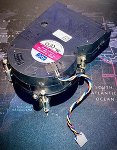 USED Dell Optiplex 5070 7060 7070 3430 3431 SFF CPU Heatsink Fan BAZA1233R2U - Picture 1 of 7
