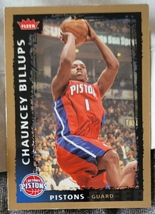 CHAUNCEY BILLUPS 2008-09 NBA Fleer Glossy #115 Portland Trailblazers HOF MINT - Picture 1 of 2
