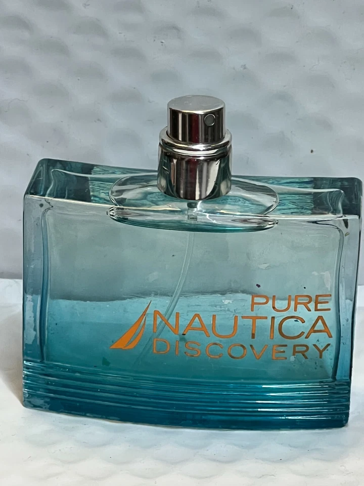 PURE NAUTICA DISCOVERY EDT SPRAY PARA HOMBRES - 1,7 OZ/50 ML - SIN CAJA SIN TAPA - RARO Foto 1 de 1