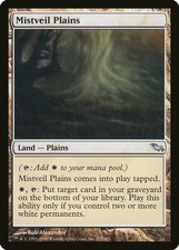 Mistveil Plains Shadowmoor PLD Land Uncommon MAGIC GATHERING CARD ABUGames
