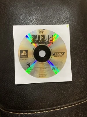 Lot Of 2 Ps1 Games Smack down 2 Know Your Role &WCW Nitro Both Tested Discs only - Image 1 of 4