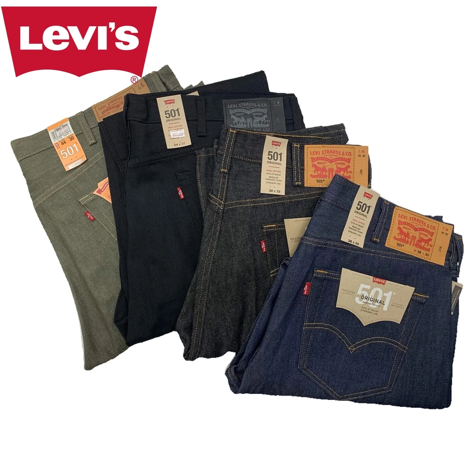 Levi's 501 Shrink-to-Fit (Size 46 - 50) - Image 1 of 4