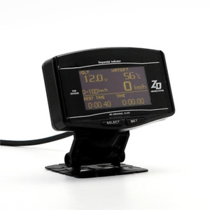 Advance ZD 10 in 1 Auto Gauge OLED Digital Tachometer Full Package Sensor kits
