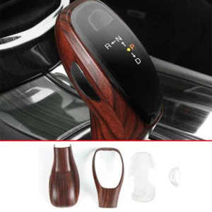 Cubierta de perno de cambio de engranajes para consola central de madera oscura para Cadillac XT5 2017-2019 - Imagen 1 de 7