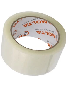 6 ROULEAUX DE RUBAN D'EMBALLAGE TRANSPARENT CARTON SCELLEMENT 48 mm X 100 m EMBALLAGE RUBAN ADHÉSIF - Photo 1/3
