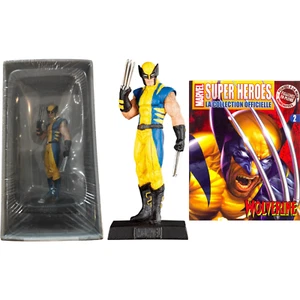 Marvel Super Heroes Wolverine 2 Figurine en Plomb Collection Eaglemoss Comics BD