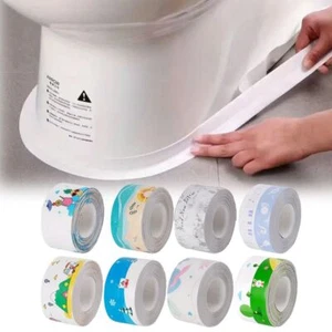 Waterproof Caulk Tape PVC Shower Tile Sealer Seam Adhesive Tape Home Use - Picture 1 of 10