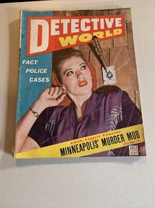 Detective World True Crime Magazine 1945 July - Imagen 1 de 14
