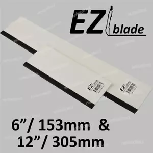 2 x EZIblade Squeegee 12"/305mm + 6"/153mm - Plastic/Rubber with 3 in 1 use - Picture 1 of 1