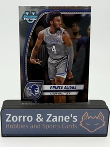 Prince Aligbe 2024-25 Bowman Chrome University Basketball #82 Seton Hall - Picture 1 of 4