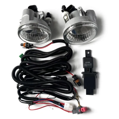 2x Front Bumper Driving Fog Light Switch Wiring Fit For Toyota Highlander 04-07 - Image 1 of 4