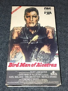 Bird Man Of Alcatraz VHS Burt Lancaster Prison Drama CBS FOX - Picture 1 of 6