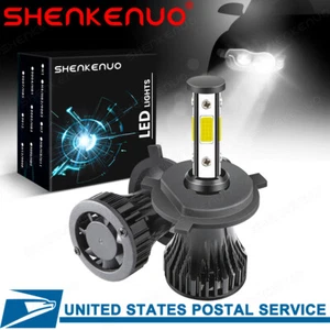 Blanco Luces Fuertes Para Auto Coche Luz Carro Bombillas H4/9003 LED SUPER Blanco 2X - Imagen 1 de 10