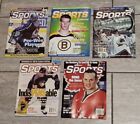 Lot de 5 magazines de collection de cartes de sport canadiennes 2001-02 comme neuf, numéros de couverture étoilée