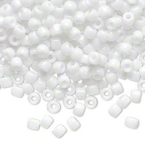 200 Matsuno 6/0 Glass Seed Beads Opaque Colors Shiny Or Frosted Spacer Beads - Image 1 of 1