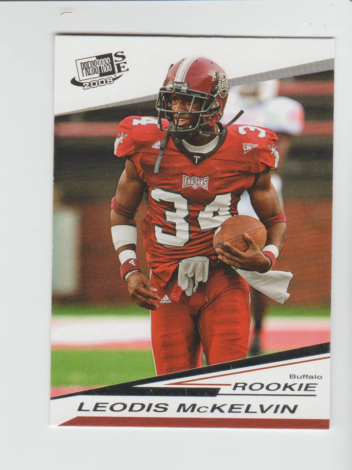 2008 Press Pass SE #44 Leodis McKelvin RC, Buffalo Bills - Image 1 of 1