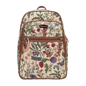 Signare Floral Design Backpack Ladies Rucksack Knapsack for Woman - Picture 1 of 6