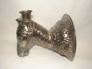 Vintage Handcrafted Horse Wall Sconce includes One 7 inch horse wall sconce - Picture 1 of 3