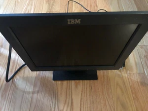 IBM 9512-AB1 14" TFT Monitor TFT Flat Panel Monitor, Black - Picture 1 of 5