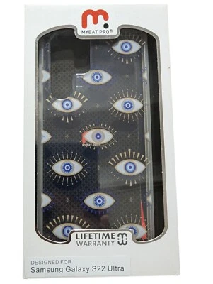T5. Mybat Pro Mood Series Case For Samsung Galaxy S22 Ultra - Clear Eyes - Image 1 of 3