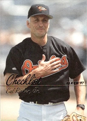 1997 Fleer #723 Cal Ripken, Jr. - Image 1 of 2