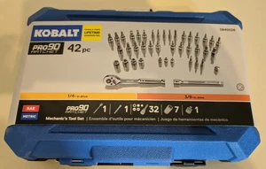 Kobalt Pro90 42-Pc 3/8-in Drive Set Flathead/Hex/Phillips/Torx® Bit Driver Set - Picture 1 of 4