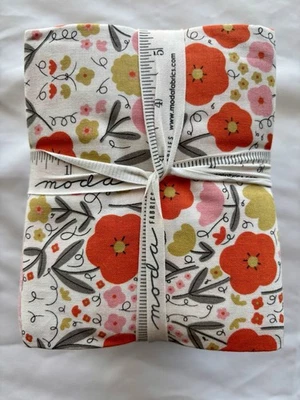 Moda Words To Live By 21 Fat Quarter Bundle 48320AB Quilt Fabric - Gingiber - Image 1 of 4