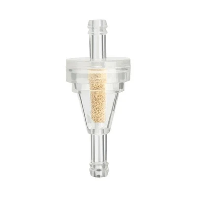 10x 1/4" 6.3mm Universal Motorcycle Small Engine Inline Carb Fuel Gas Filters - Image 1 of 4