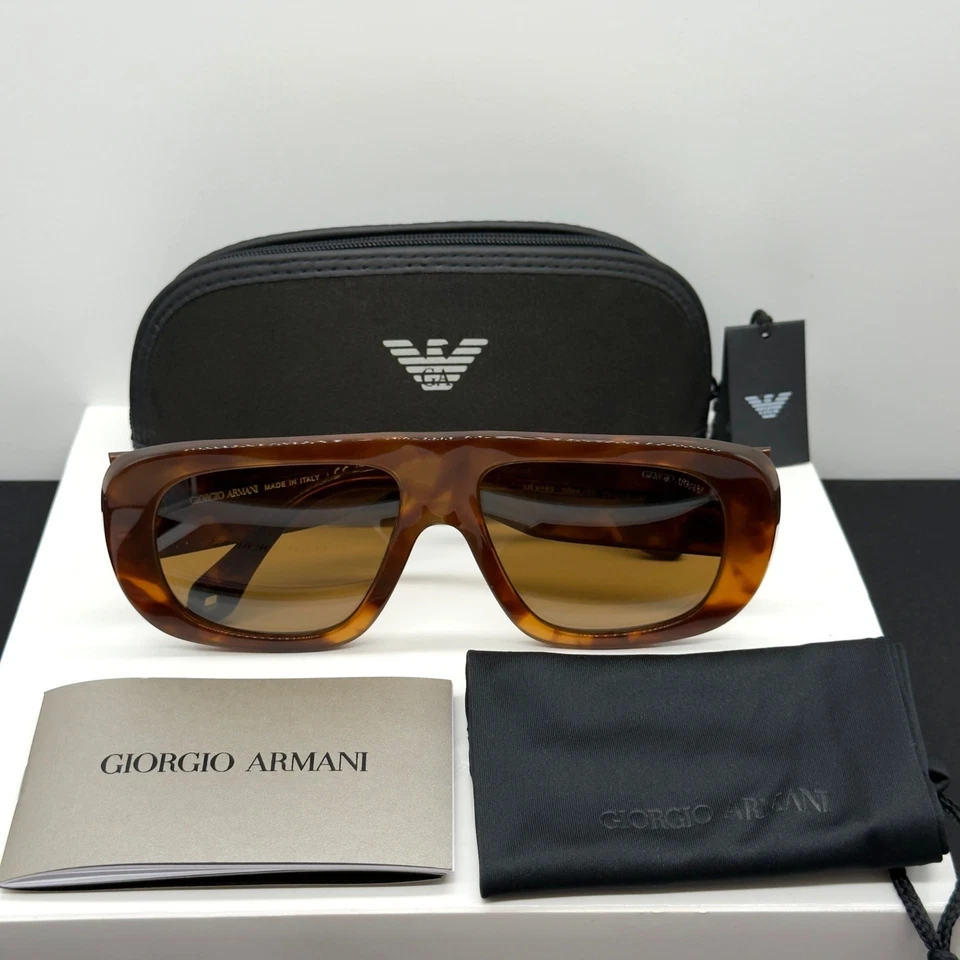 Gafas de sol Georgia Armani AR8183 598833 Rojo Habana Marrón 56 mm **VER NOTA** Foto 1 de 4