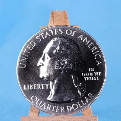 USA ¼ Dollar 2020 Washington Quarter  5 Oz Silber 999  BU - Bild 1 von 3