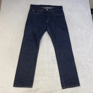 RRL Double RL Slim Fit USA Woven Selvedge Denim Rigid Wash Jeans Men's 32x30 - Picture 1 of 13