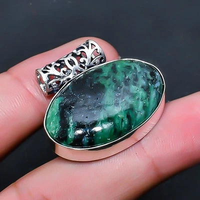 Colgante de joyería de piedras preciosas hecho a mano de zositio de rubí 1,13" q829 Foto 1 de 3