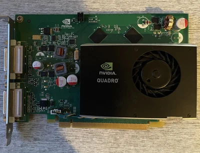 PNY NVIDIA QUADRO FX380 2 x DVI-I Port  256 MB GDDR3 High Profile - Image 1 of 3