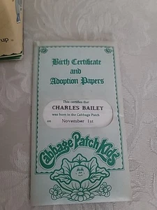De colección 1985 Cabbage Patch Boy Muñeca Conjunto de Fútbol Pelo Marrón Ojos Marrones Difícil de Encontrar - Imagen 1 de 21