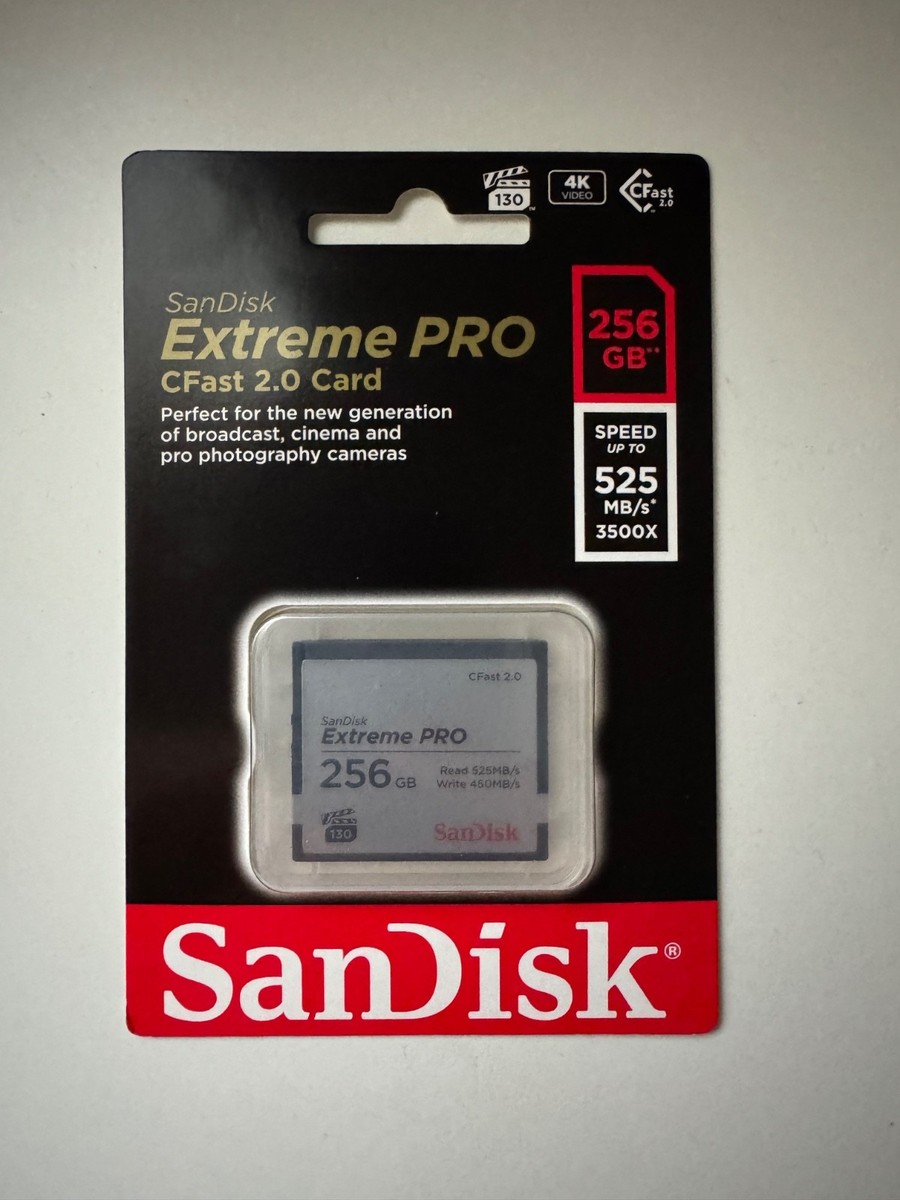Sd Card Red Pro Cfast 512gb Sd Card For Camera SanDisk SDCFSP-512G