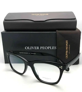 New OLIVER PEOPLES Eyeglasses PENNEY OV 5375F 1005 53-18 145 Shiny Black Frames - Picture 1 of 11
