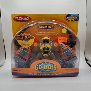 NEW 2002 Playskool Transformers Go-Bots Strong-BOT Bulldozer Yellow Vintage NOS - Picture 1 of 2